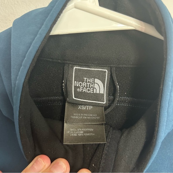 The North Face Teal Blue Outerwear Soft Shell Apex Jacket Women’s Size XS - Picture 2 of 7